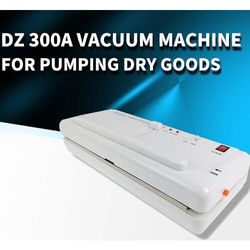 Small Smooth Bag Vacuum Packaging Machine Food Preservation Vacuum Machine Multifunctional Vacuum Packaging Machine DZ-300A