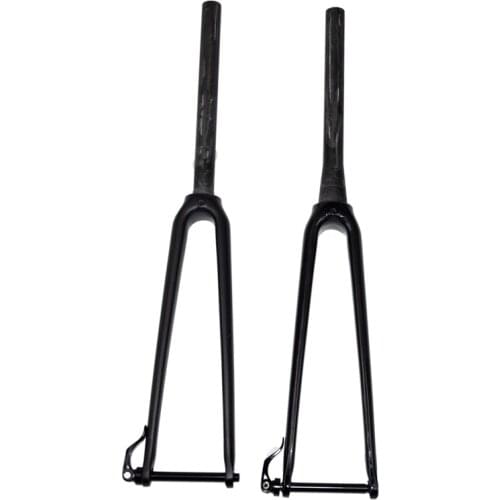 Newest can fit 700C*28C tire Cyclocross Travel Road bike 3K full carbon fibre bicycle thru axle fork carbon front fork Free ship