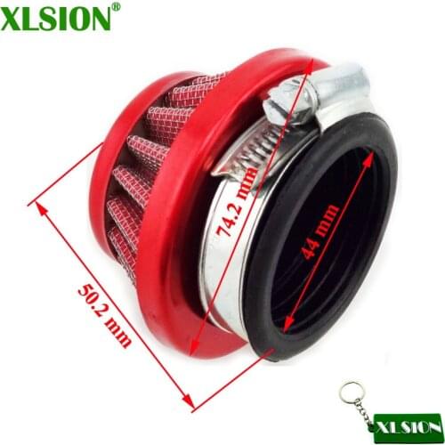 XLSION Racing 2 Stroke 44mm Air Filter Clearner For 47cc 49cc Engine Carburetor Chinese Pocket Dirt Bike Mini Moto ATV Quad
