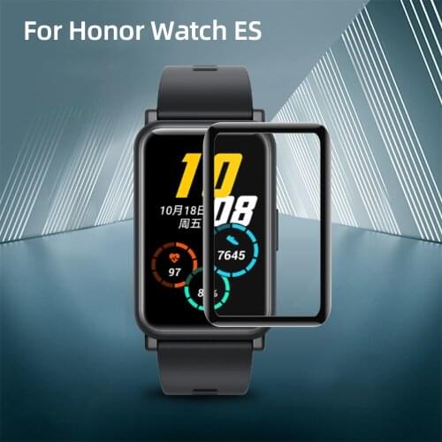 3D Soft Fibre Glass Protective Film Cover Full Curved Scratch-Resistant For Honor Watch ES Screen Protector Case