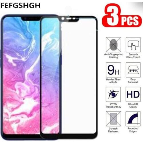 OPPO A5 Glass OPPO A5 Screen Protector Full Cover Flim Tempered Glass For OPPO A5 CPH1809 A 5 OPPOA5 Protective Glass 6.2 inch