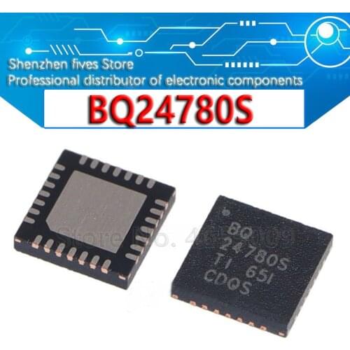 2piece) 100% New 24780S BQ24780S XQ24780S 24780 BQ24780 BQ24780RUYR PQ24780 QFN-28 Chipset