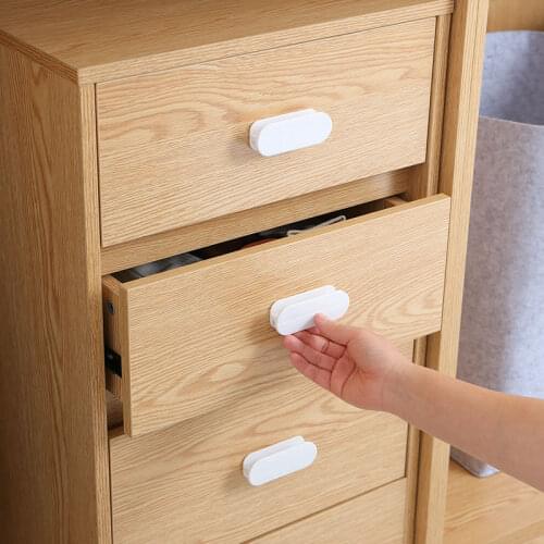 2pcs Multi Function Cabinet Door Handle Drawer With No Hole Window Handle Labor Saving Auxiliary Handle Cover Cabinet Pulls