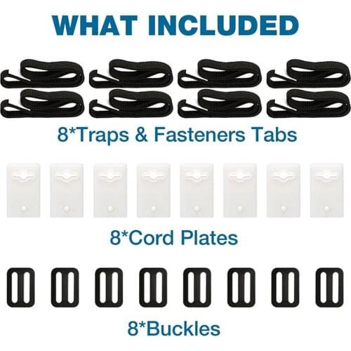 24Pieces Solar Cover Reel Attachment Kit for Swimming Pool Accessories