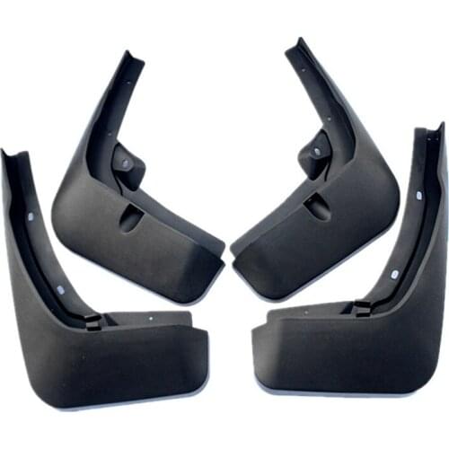 4pcs Premium Auto Front&Rear Heavy Duty Molded Flares Splash Mud Flaps Guards Fenders For Audi Q7 2016-2018