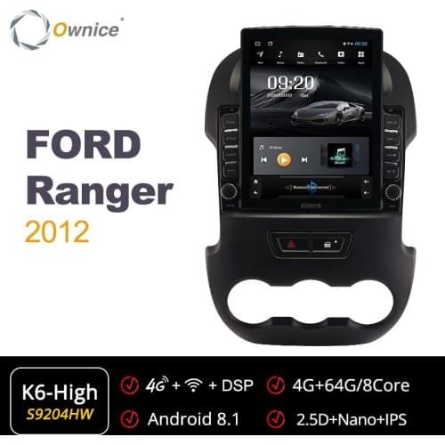 Ownice Android for Ford RANGER 2012 Car Radio Auto Multimedia Video Audio GPS Player head Unit 360 Panorama DSP PX6