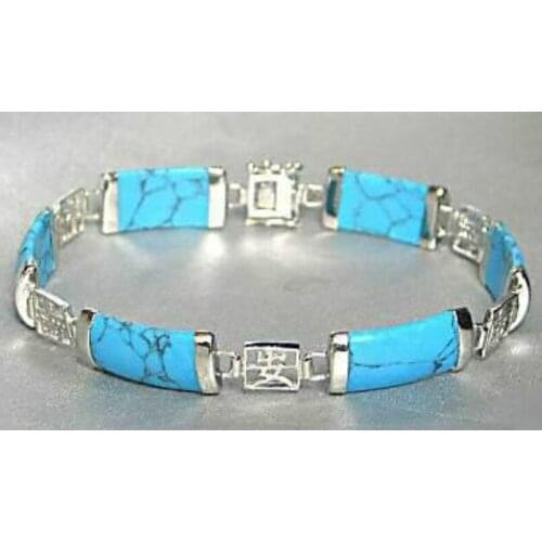 Traditional eastern style black natural stone bracelet