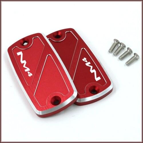 Front Brake Master Cylinder Fluid Reservoir Cover For HONDA NM4 Vultus 2014-2018 2017 2016 Motorcycle Accessories CNC With Logo