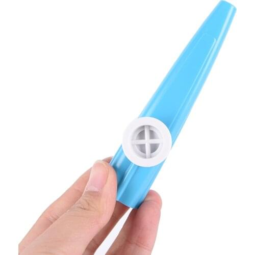 10Pcs Plastic Kazoo Harmonica Mouth Flute Kids Party Gift Musical Instrument