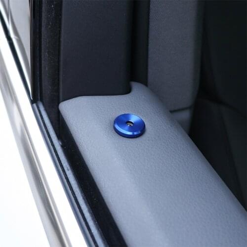 Car door lifting decor ring for Porsche Cayenne Panamera Macan 971 911 9YA 718 universal auto door lock cover case shell cap