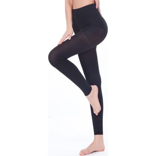 120D Thick Women Sexy Footless Tights Warm Seamless Pantyhose Elastic Medias Slim Collant Femme