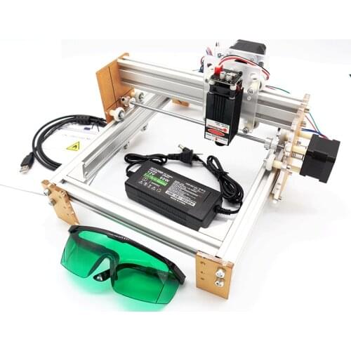 1000/2500/5500/7000mw Laser Engraving Machine CNC Wood Router Working Area 17*20CM