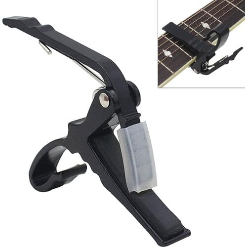 Lightweight Portable Metal Alloy Guitar Capo Strings Instrument Tuning Accessories for Guitar Ukulele Banjo Mandolin