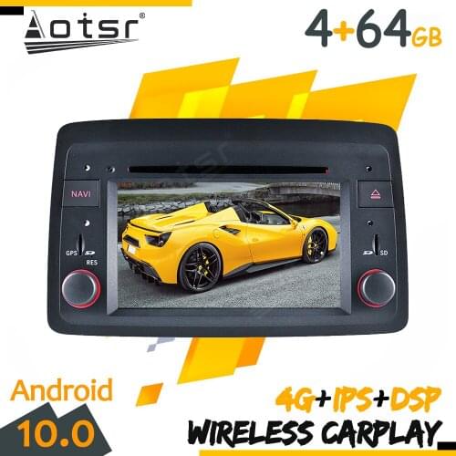 Android Tape Radio Recorder Car For Fiat Panda 2004 2005 2006-2012 GPS Navi Multimedia Player Stereo Autoradio Carplay Head unit