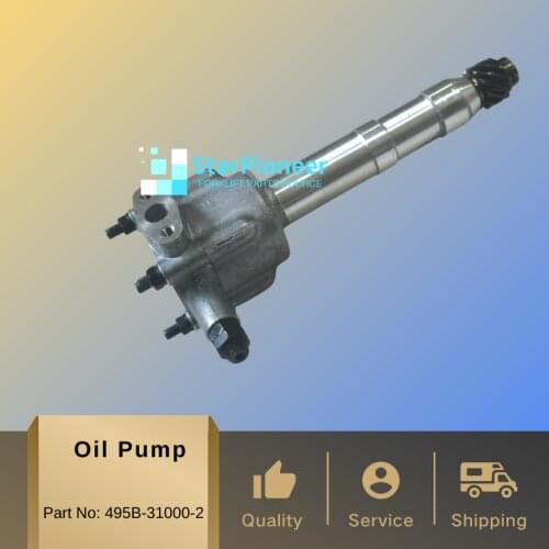 Forklift oil pump motor 495BPG Part number 495B-31000