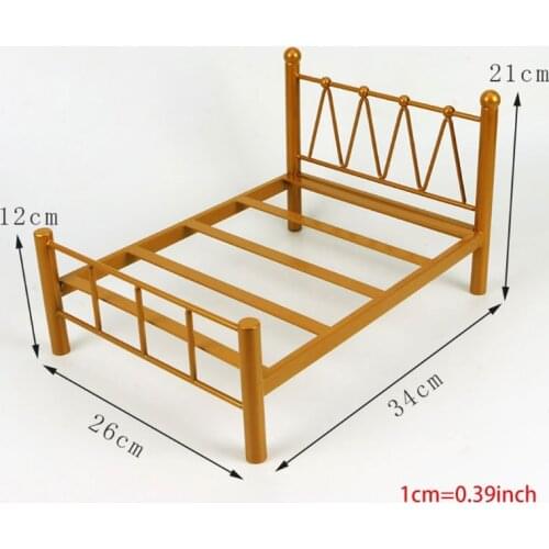 Metal Doll Bed Chair Coat Hanger 30cm Doll 1/6 Doll Accessories For Blyth Barb T5EC
