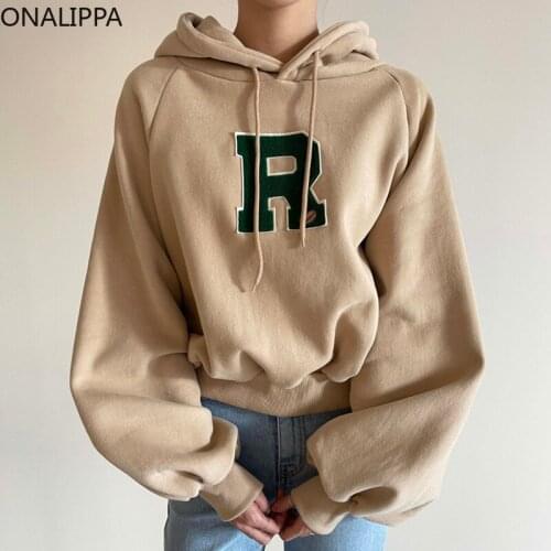 Женские толстовки с капюшоном Onalippa China At AliExpress