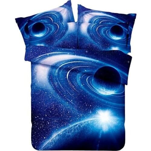 Moon and stars bedding set california king size queen full double fitted sheet doona quilt duvet cover bed spread bedspread 6pcs