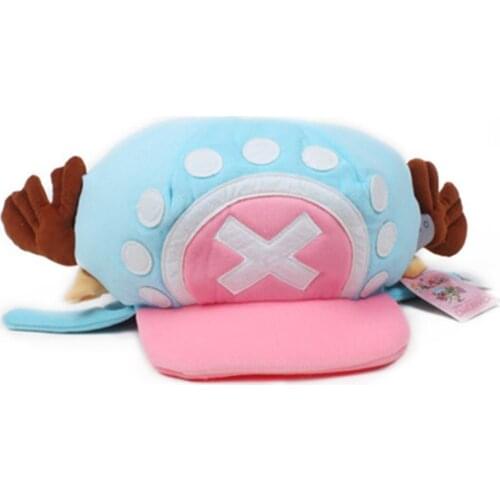 Japanese Anime Hats Straw Hat Pirates Tony Tony Chopper Cap Cartoon Cosplay Plush Winter Hat Women Gifts Halloween Party Gift