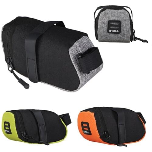 Outdoor Sports Bicycle Pouch Panniers Bike Bag New Waterproof Saddle Bag Tail Rear Nylon Cycling Accessories Seat Pouch Storage
