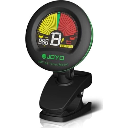 JOYO JMT-01 360 Degree Rotate Clip On Tuners & Metronome with Color Display