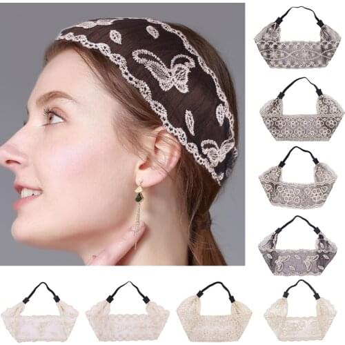 Candygirl New Fashion Women Hair Band Senior Retro Bandeau Simple Child Girls Headband Lace Hair Accessories Ornament Headwear