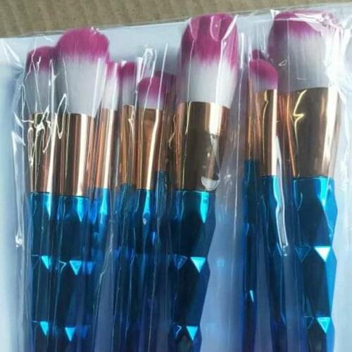 10pcs Nail Art Brush Soft Nail Dust Cleaning Brush UV Gel Nail Polish Nylon Brush For Manicure Remove Dust 10 Sizes Brush