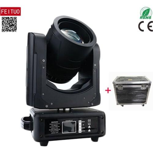 4pcs+Flycase New Beam Spot Wash Moving Head 60w Led Moving Head Zoom Light Flower Rainbow Effect Rgbw Led 60w 3 Prism Dmx Lights