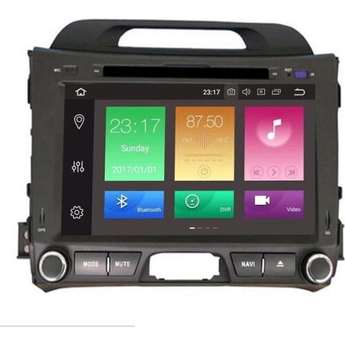 8" IPS Android 10 Car Stereo For Kia Sportage 2010-2014 GPS Navigation FM DVD WiFi Audio Video 8 Core CPU Gift Camera
