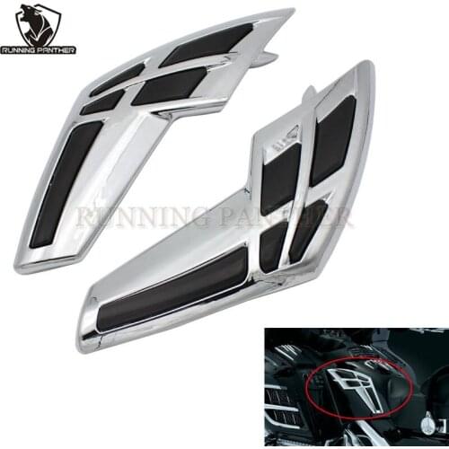 Motorbike Accessories Part Chrome Motorcycle Fairing Tank Trim For Honda Goldwing 1800 GL1800 2001-2011