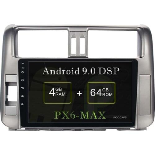 KOOCAVS 9" IPS Android 9.0 Car GPS Radio Player for toyota prado 150 2010 2011 2012 2013 4GB+64GB Stereo Multimedia Headunit