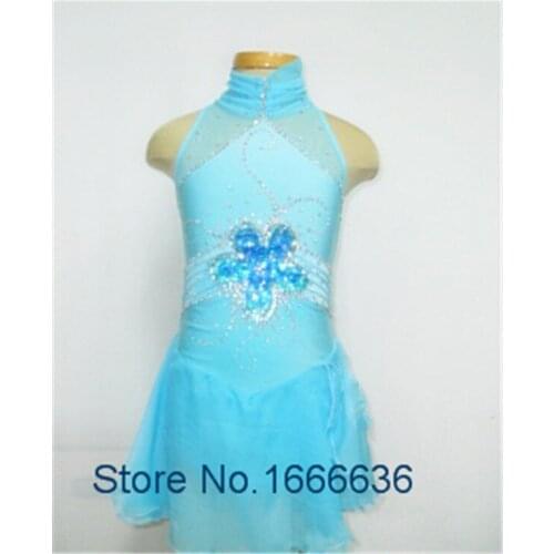 Custom Adult Figure Ice Skating Dresses With Spandex Graceful New Brand Figure Skating Dress For Competition DR2744