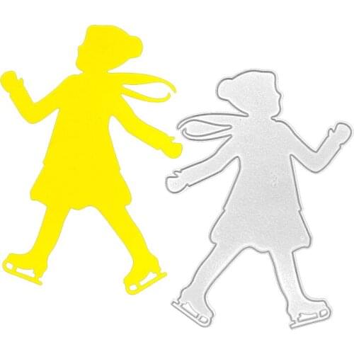 Julyarts Skating Die Cuts Scrapbooking Craft Dies DIY Scrapbooking Photo Album Cutting Dies Nouveau Arrivage