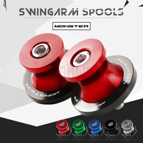 Swingarm Spools Sliders Bobbins Motorcycle Screws for Ducati 795 796 821 monster