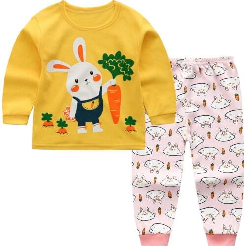 ZWY1204 Spring Autumn Baby Boys Girls Clothes T-shirt Pants 2 Pcs Suits Casual Children Clothing Kids Sets Clothes For Kids