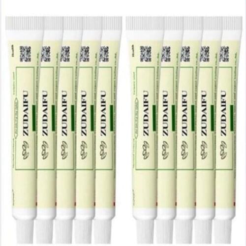 10pcs zudaifu body cream without retail box men women skin care product relieve Psoriasis Dermatitis Eczema Pruritus effect