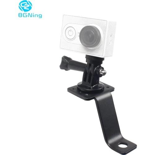 BGNing 360 Rotate Bracket Mount Motorcycle Rearview Mirror Support Stand Holder for Gopro Hero 8 7 6 SJCAM EKEN /Yi 4K Riding