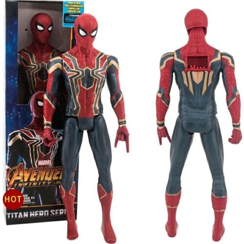 Marvel Avengers:Infinity War Iron Spider-Man Action Figure Toy Furnishing Artical Creative Collection Boys Girls Presents