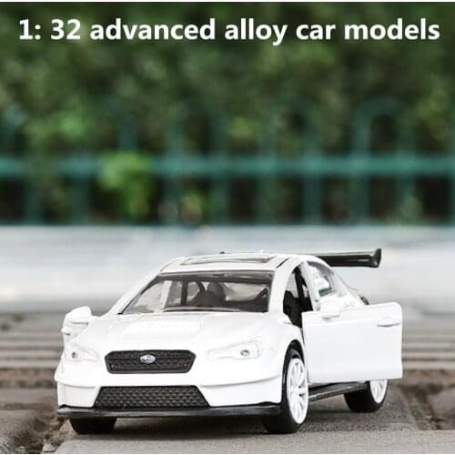 1: 32 advanced alloy car models,high simulation Subaru WRX STI vehicles model,metal diecasts,toy vehicles,free shipping