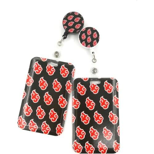 Clouds Fashion Women Card Holder Lanyard Colorful Retractable Badge Nurse Doctor Student Exhibition ID Card Clips Badge Holder