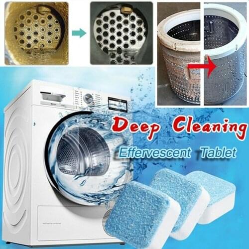 New Washing Machine Deep Cleaner Set Washer Cleaning Detergent Effervescent Remover Tablet For Washing Machine Cleaning Products
