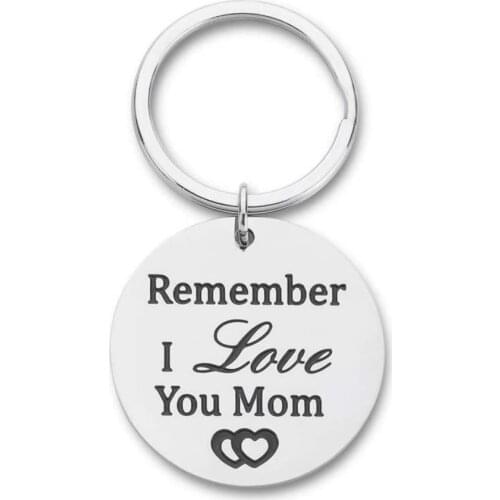 Mothers Day Gift Key Chain for Mom Mother In Law Stepmother Grandmother From Daughter Son Kids Child Bride Jewelry Present