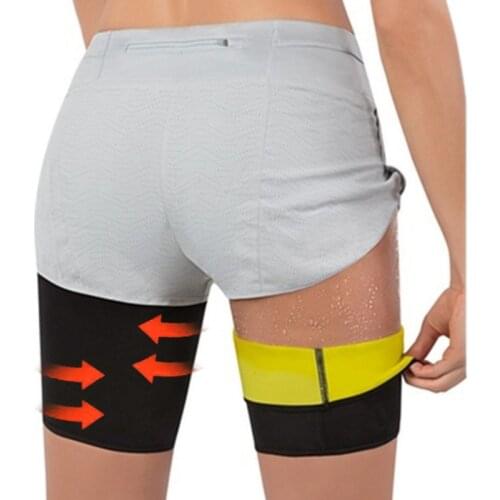 2pcs/Set Leg Belt Sweat Thigh Band Leg Shapers Weight Loss Neoprene Gym Workout Corset Thigh Slimmer Tone Legs Strap