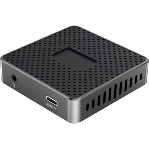 HDMI-Compatible Capture Card Type-C to HDMI-Compatible 4K Video Capture Card Switch Game for PS5 Video Recording