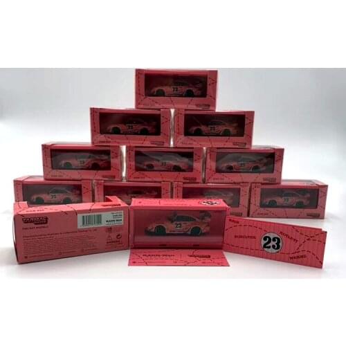 Tarmac Works cars 1:64 RWB 993 Sopranos container 911 Pink pig 23 Collection car