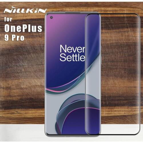 Nillkin for OnePlus 9 Pro Glass Tempered Glass 3D DS+ Max Full Cover Screen Protector Round Edge for OnePlus 9 Pro Glass Film