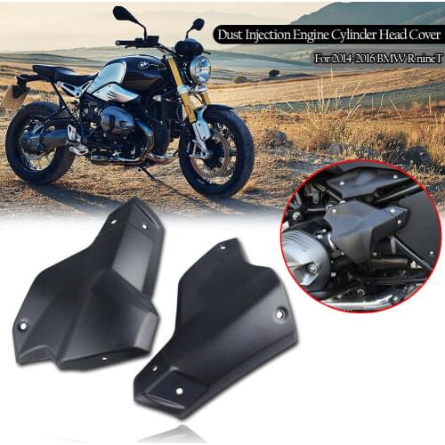 Motorcycle Dust Injection Engine Cylinder Head Guard Cover Protector Matte Black For BMW R NINET R9T R 9 T 2013-2016 2015 2016
