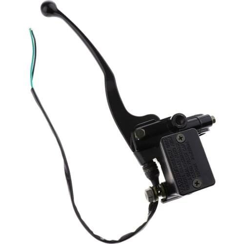 7/8 Front Left Brake Master Cylinder Lever for Yamaha 125cc YBR125 all years Engines (Front Left)