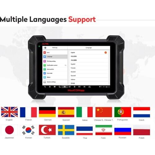 Autel MK908P Car Diagnostic Scanner MaxiSys J2534 Programmer ECU Coding PK Maxisys Elite MS906BT IM608 MaxiCOM MK908 PRO OBD1 /2