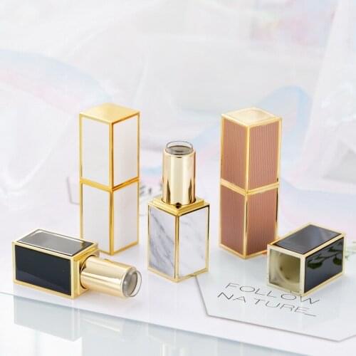 DIY 12.1 Empty 3D relief Ancient Egypt series magnetic buckle Square Lipstick tube